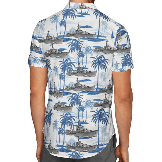 Battle Class Destroyer Hawaiian Shirt- Limited Edition