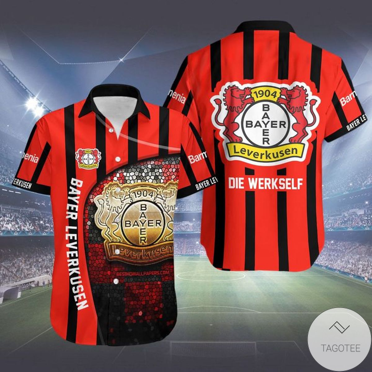 Bayer Leverkusen Hawaiian Shirt