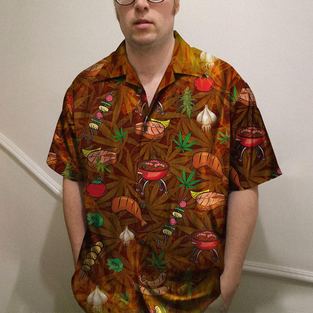 Bbq I?D Smoke That Chicken Pig Beef Hawaiian Shirt