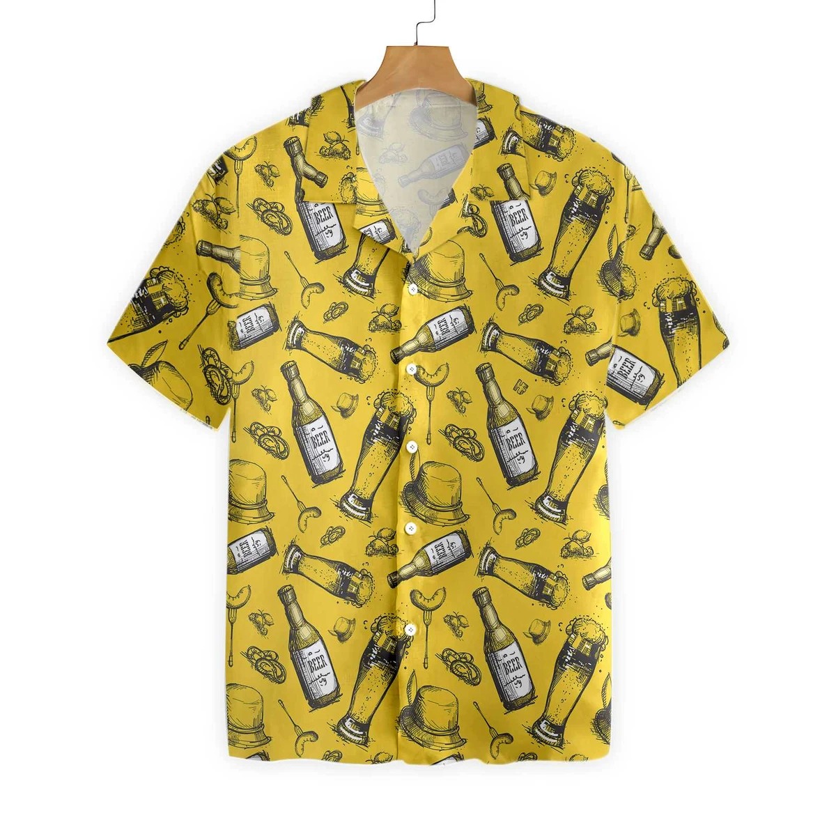 Beer Bottle Hawaiian Shirt