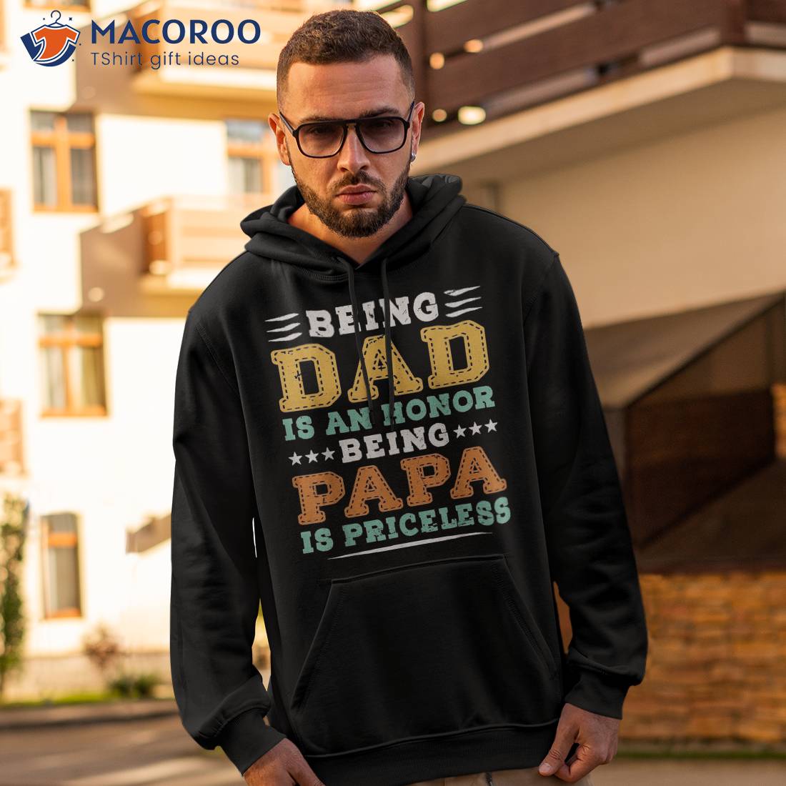 Being Dad Is An Honor Papa Priceless Father’s Day Shirt