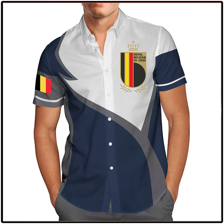 Belgium Football Hawaiian Shirt