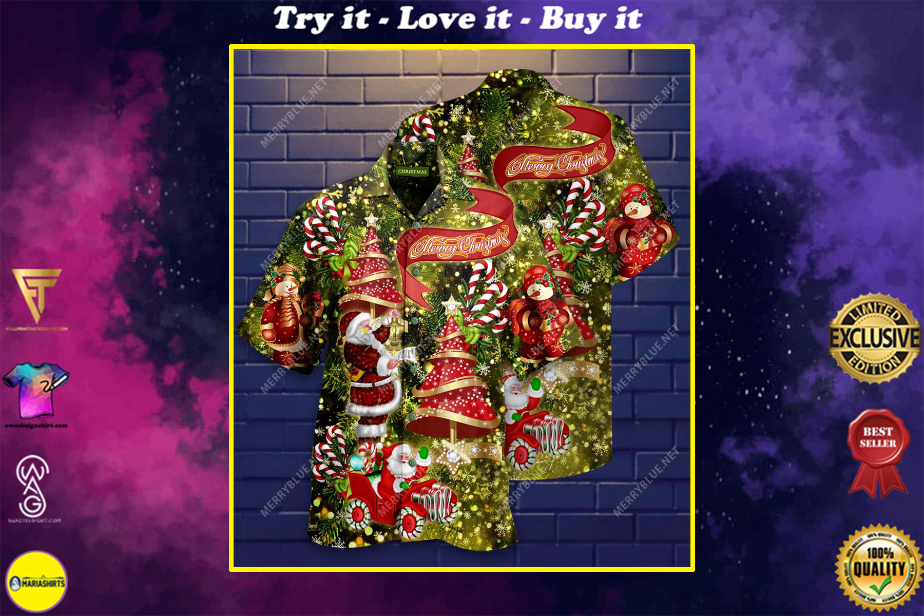 Believe In Magic Of Christmas Full Printing Hawaiian Shirt