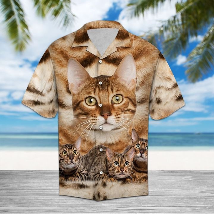 Bengal Great Hawaiian Shirt Summer Button Up