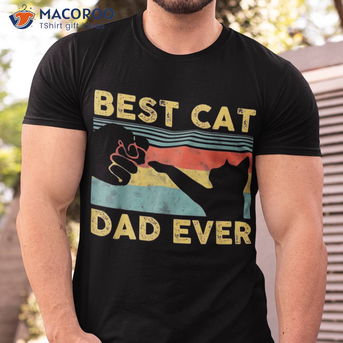 Best Cat Dad Ever T-Shirt, Cool Gift Ideas For Dad