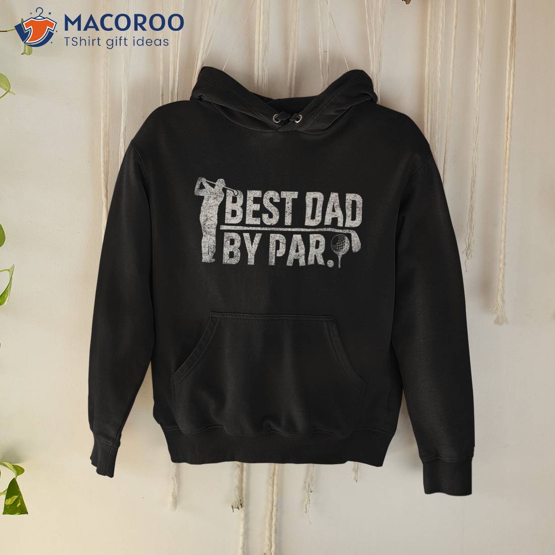 Best Dad By Par Funny Golf Daddy Fathers Day Birthday Gifts Shirt