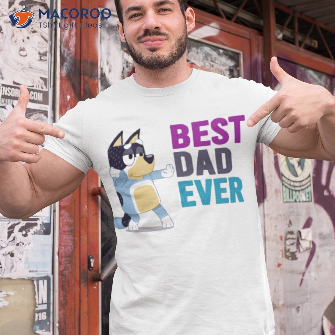 Best Dad Ever, Cute dog Shirt