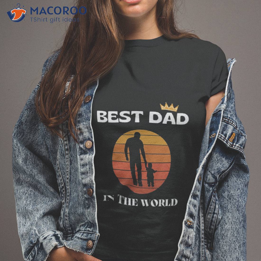 Best Dad In The World Fathers Day Unisex T-Shirt