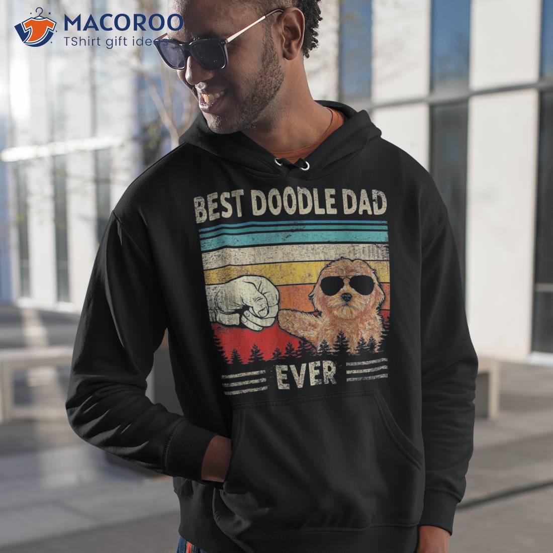 Best Doodle Dad Ever Goldendoodle Dog Father’s Day Shirt