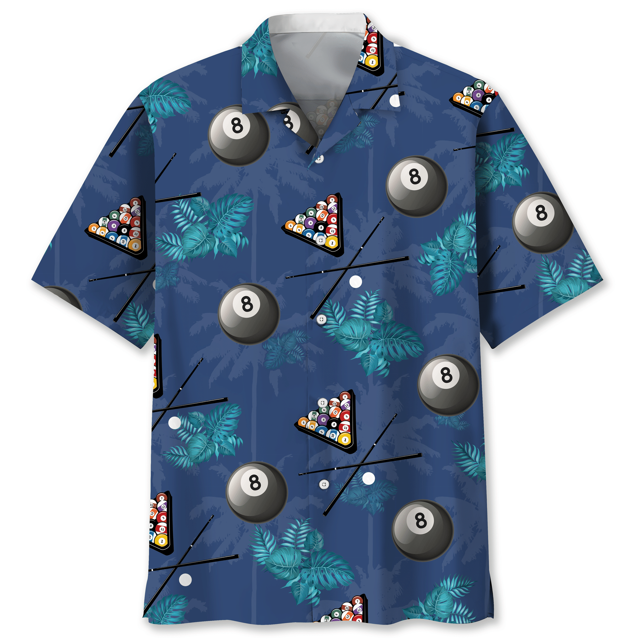 Billiard Tropical Hawaiian Shirt