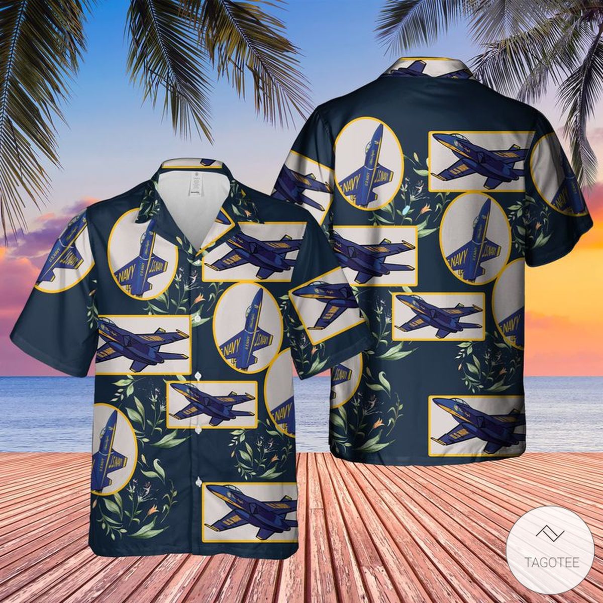 Blue Angels Us Navy Hawaiian Shirt