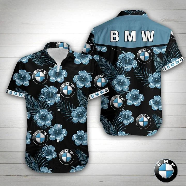 Bmw Car Logo Hawaiian Shirt