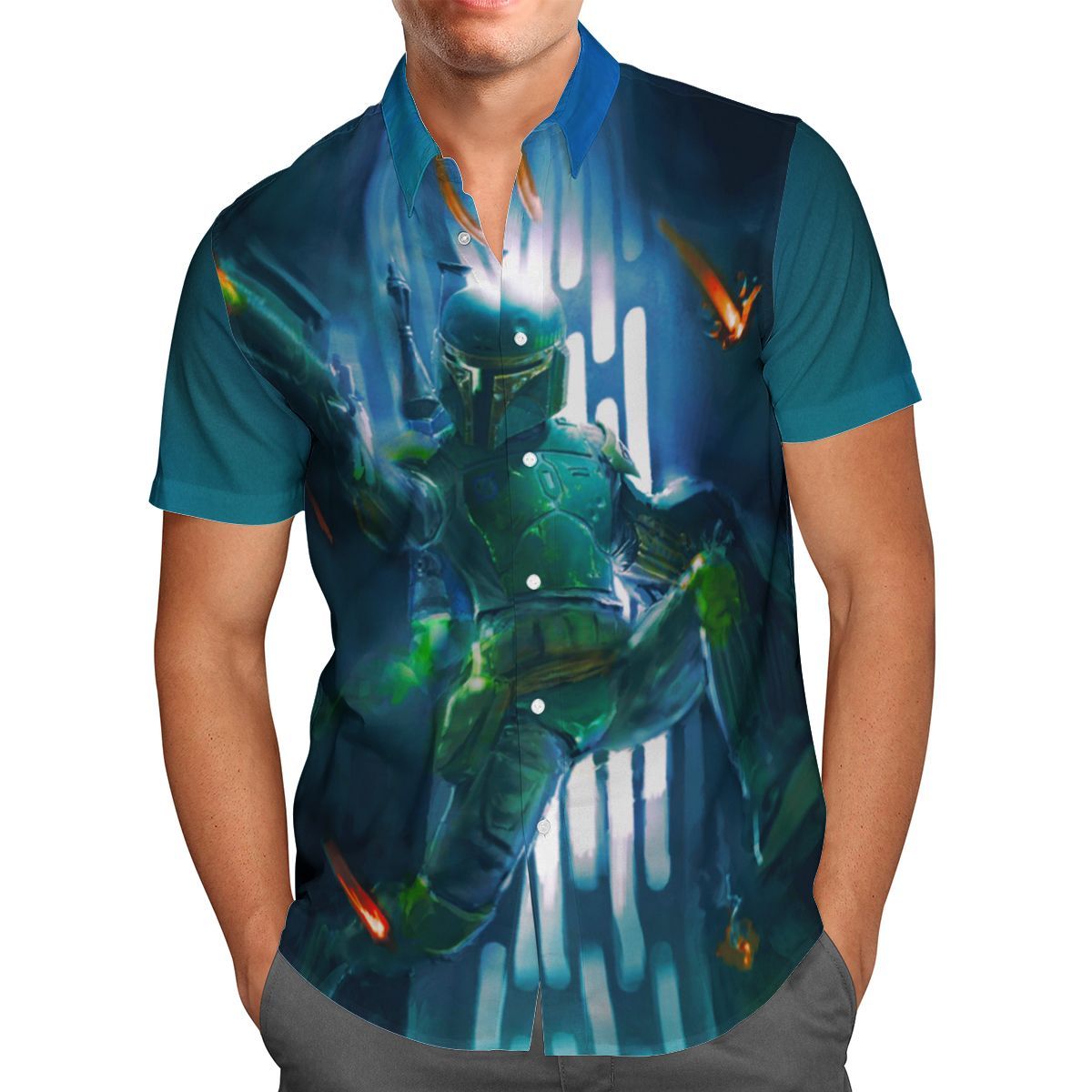 Boba Fett Hawaiian Shirt