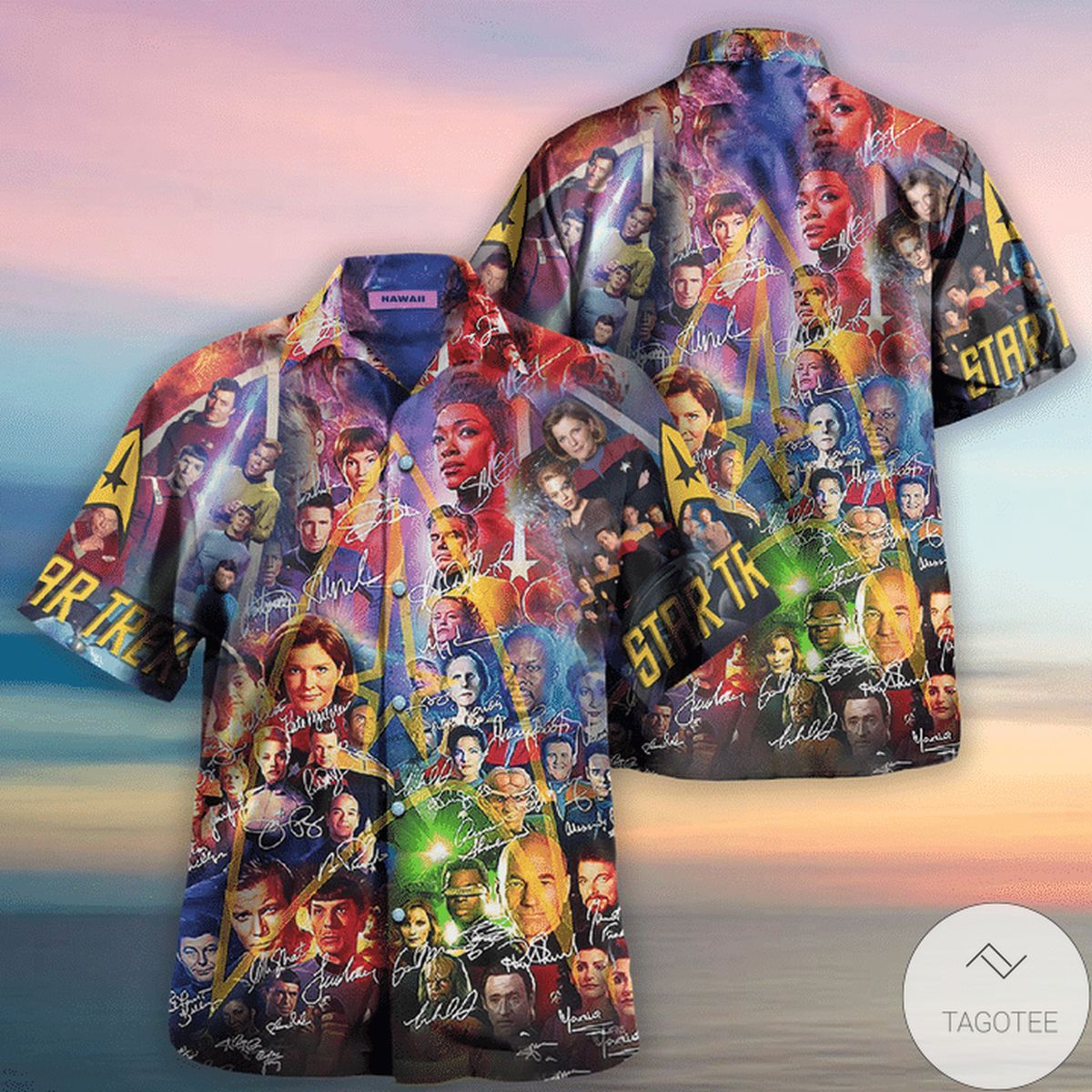 Boldly Go Where No Man Has Gone Before Unisex Hawaiian Shirt