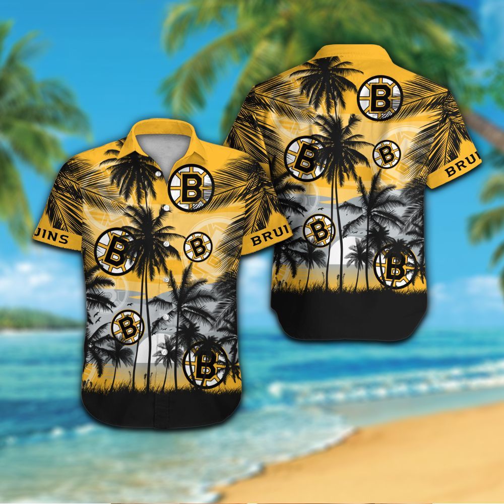 Boston Bruins Hawaiian Shirt Hot Trendy Summer 2024