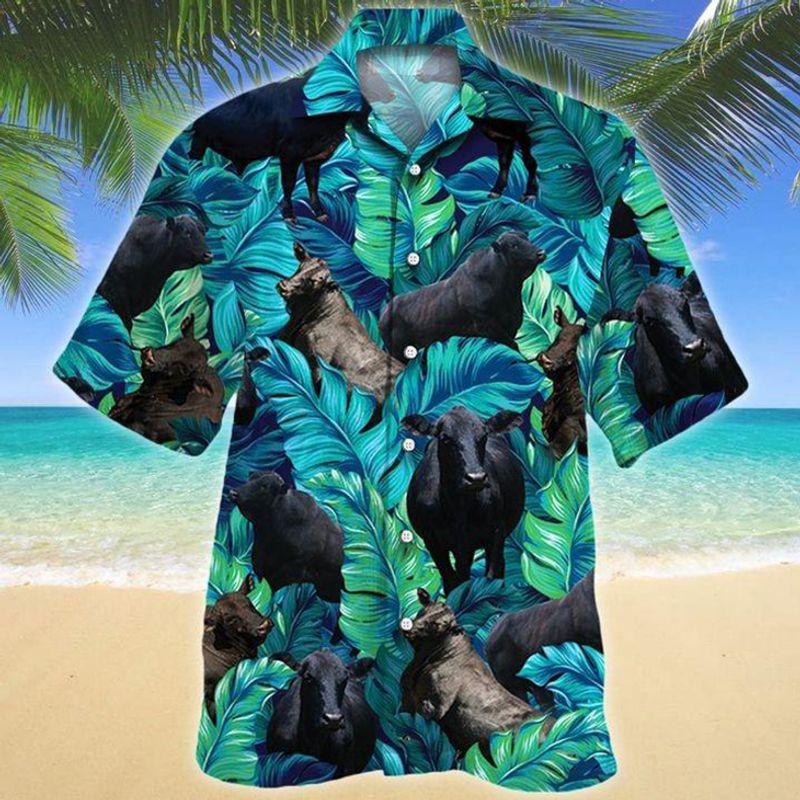 Brangus Cattle Cow Hawaiian Shirt