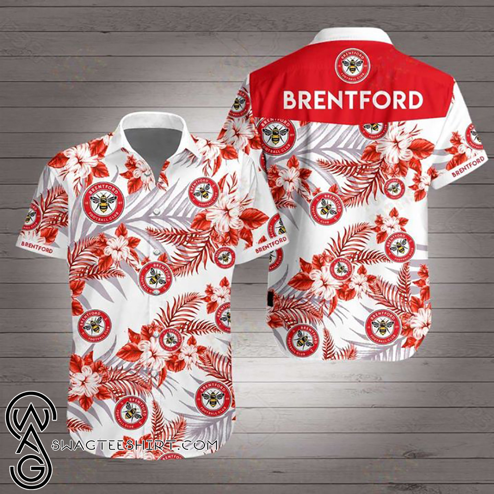 Brentford Football Club Hawaiian Shirt