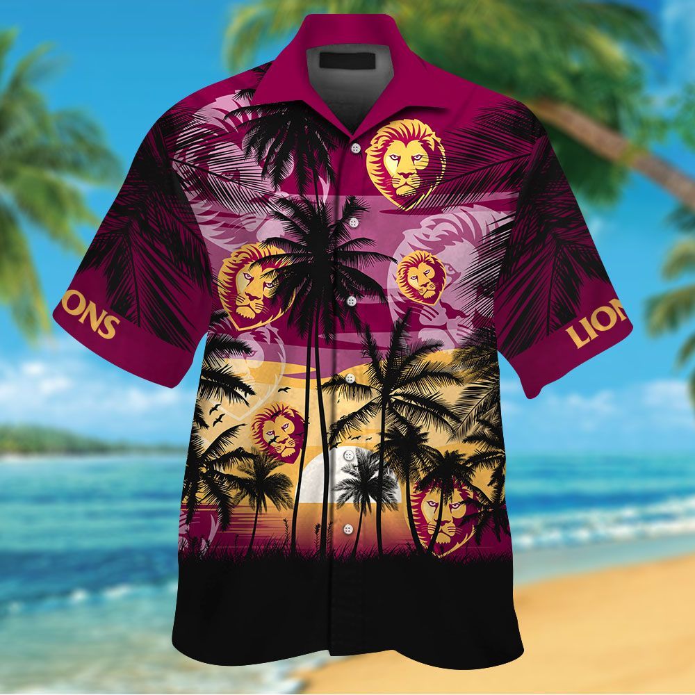 Brisbane Lions Hawaiian Shirt Hot Trendy Summer 2024