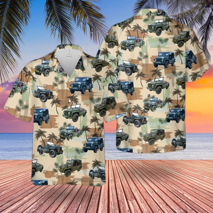 Bristish Army Army Austin Champ Hawaiian Shirt