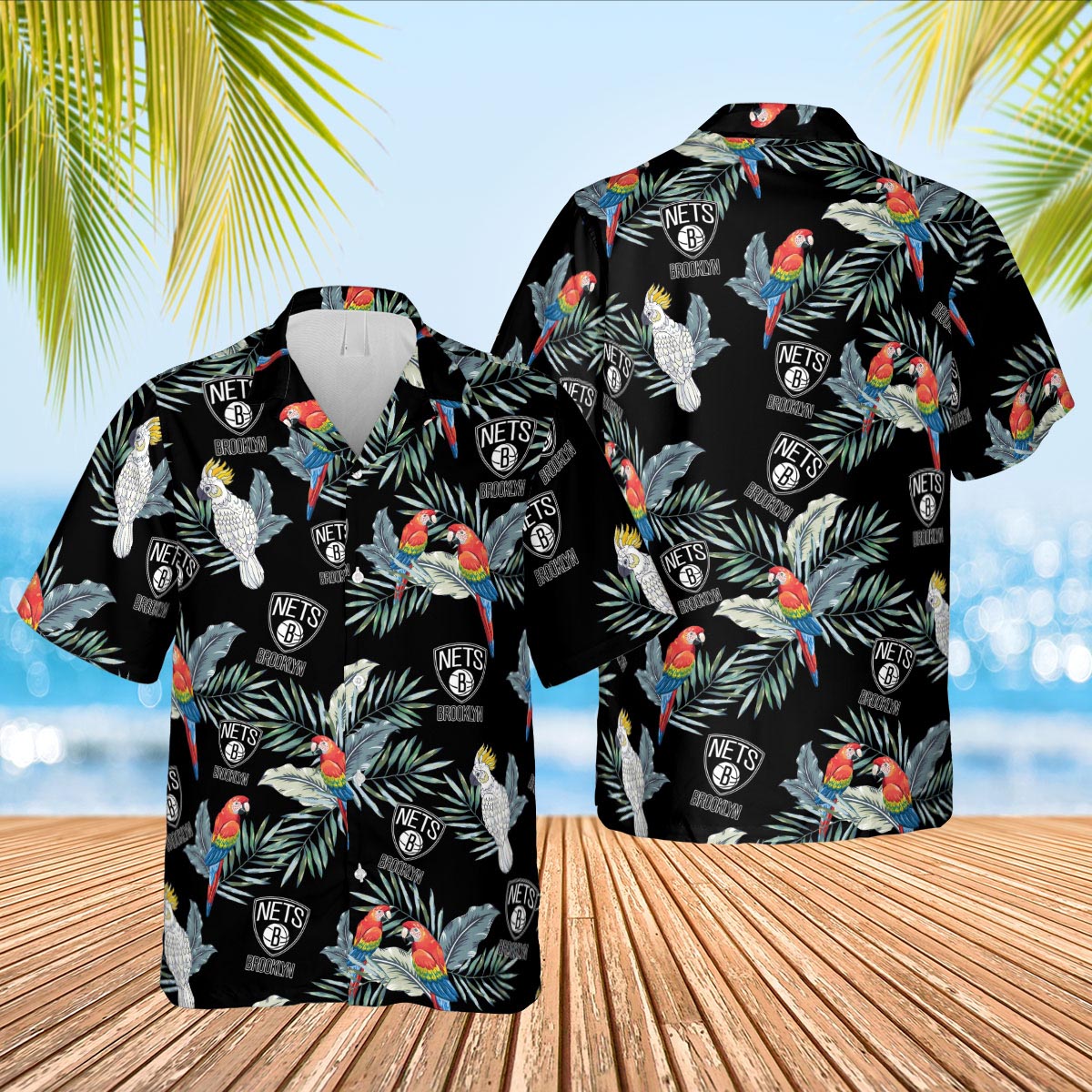 Brooklyn Nets Hawaiian Shirt