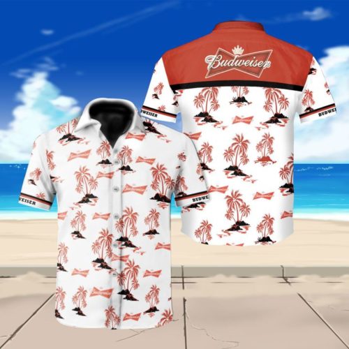 Budweiser Beer Hawaiian Shirt