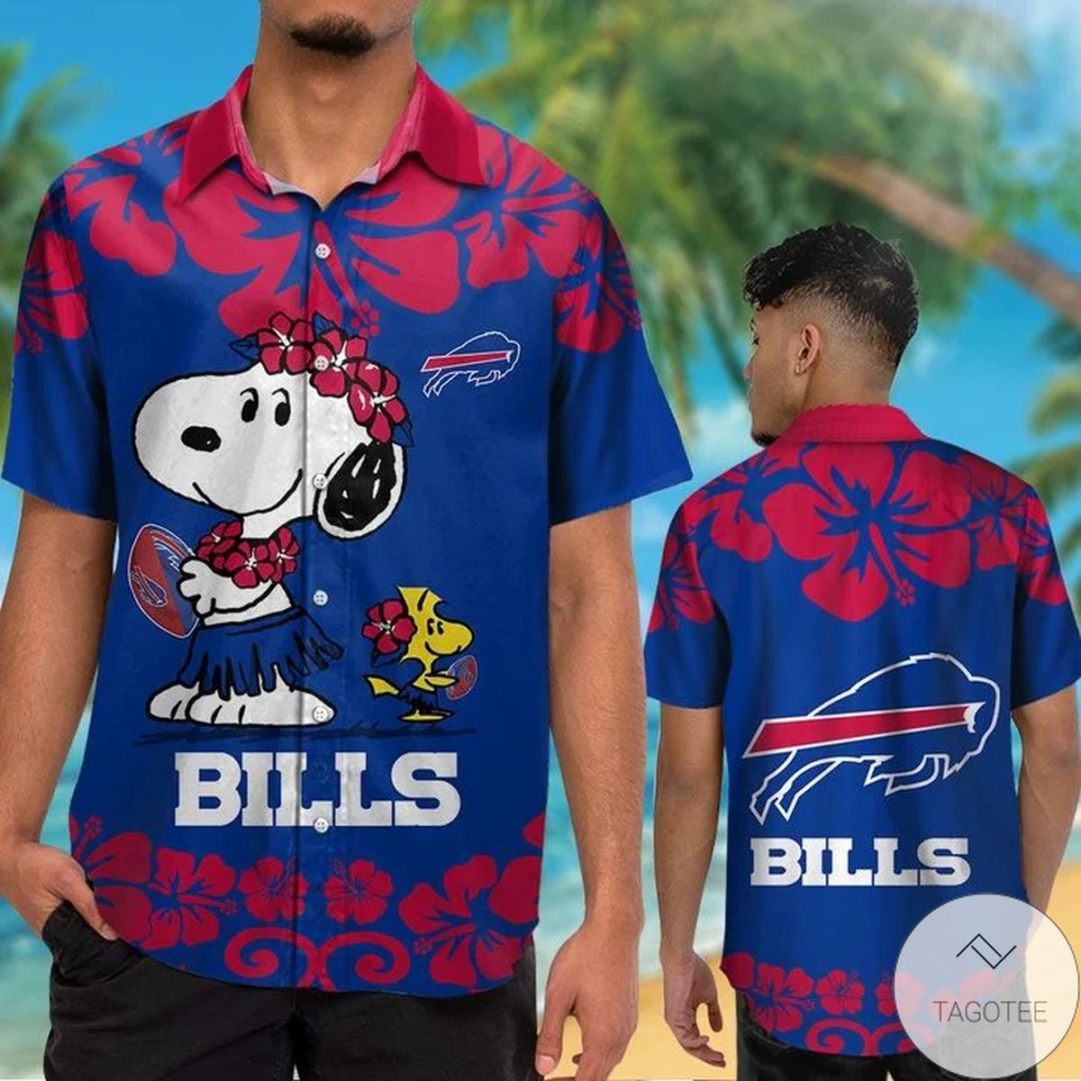 Buffalo Bills & Snoopy Hawaiian Shirt