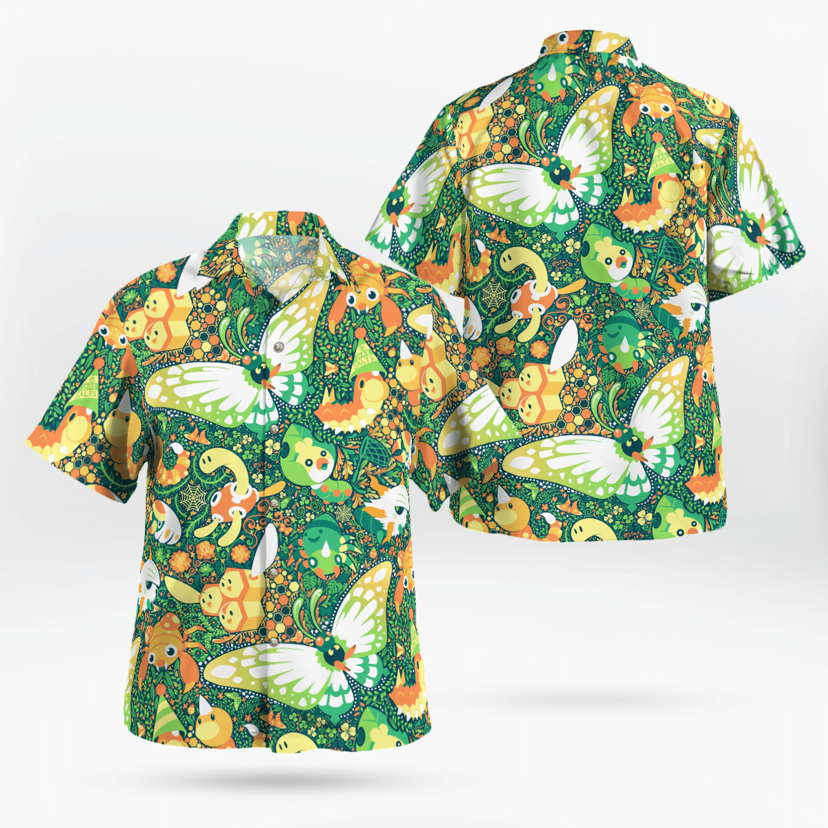 Bug Pokemon Hawaiian Shirt