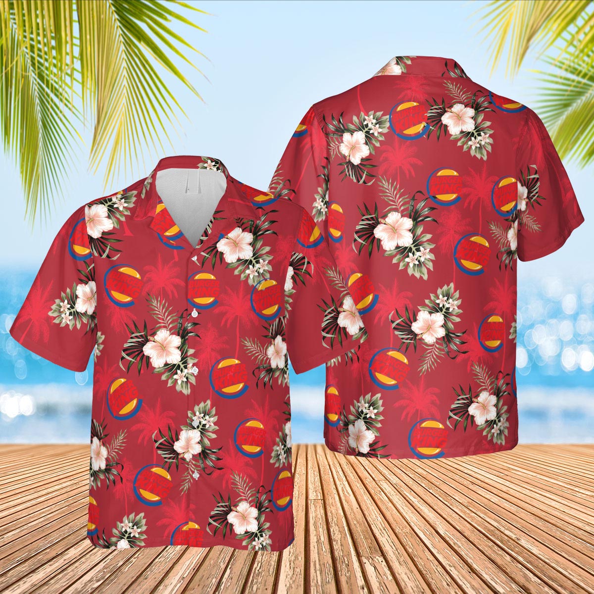 Burger King Hawaiian Shirt