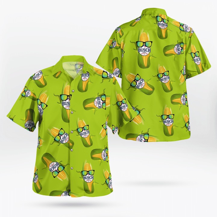 Busch Light Apple Corn Hawaiian Shirt