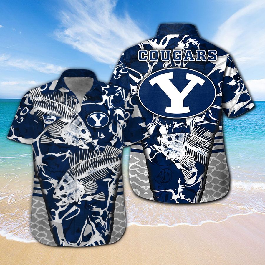 BYU Cougars Fishing Hawaiian Shirt Hot Trendy Summer 2024