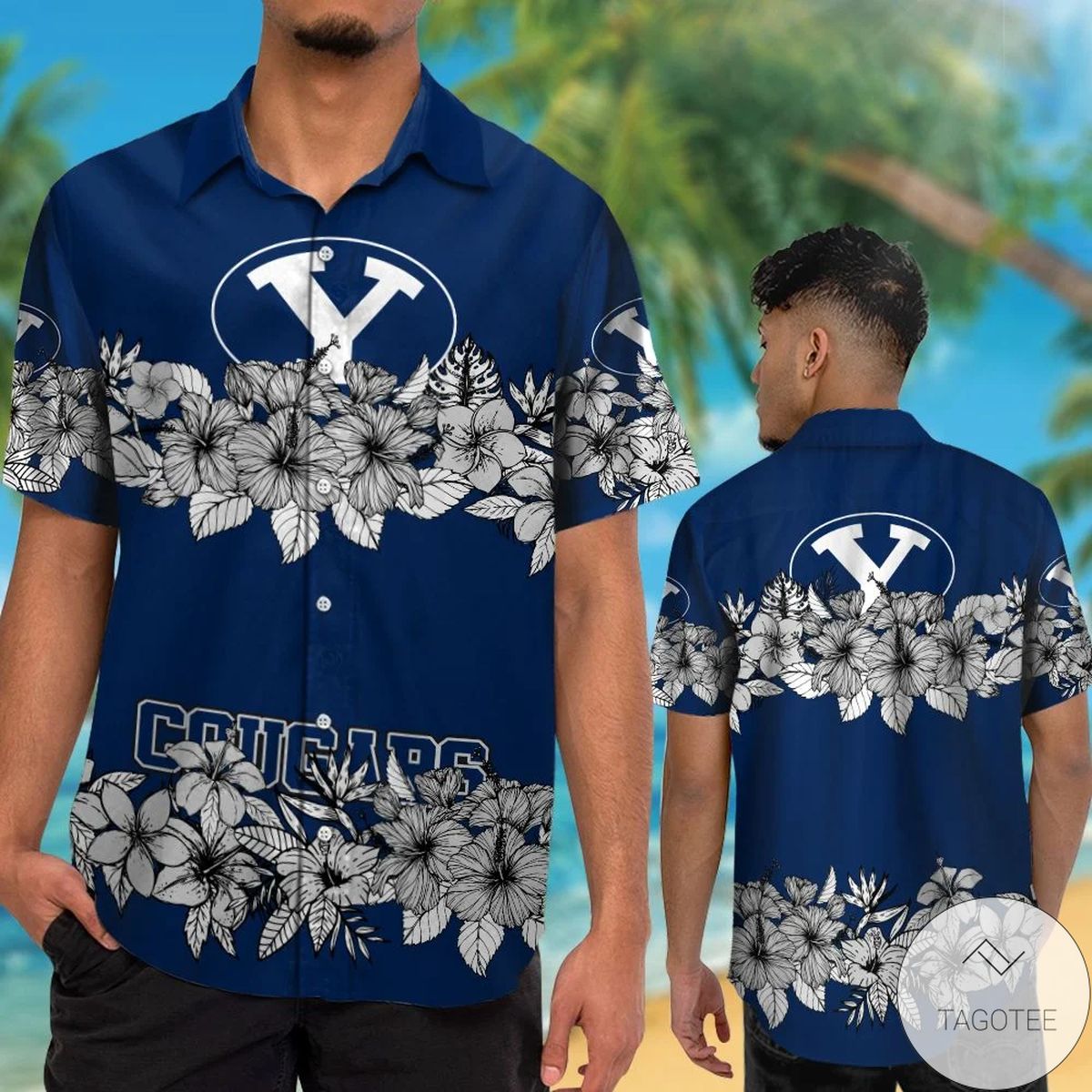 Byu Cougars Hawaiian Shirt