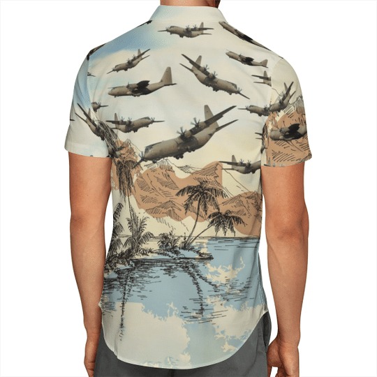 C130 Hercules Hawaiian Shirt