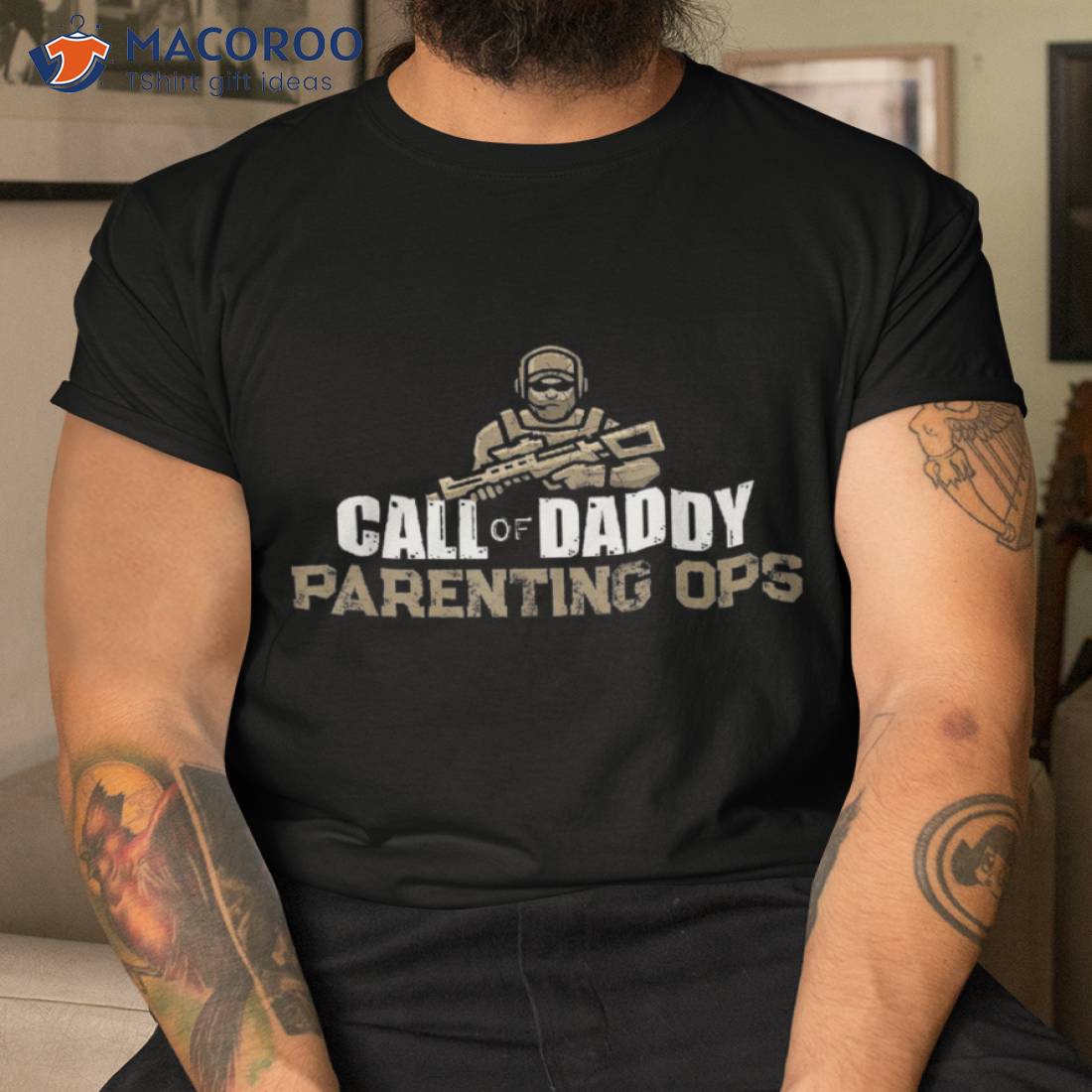 Call Of Daddy Parenting Ops Gamer Dads Funny Fathers Day Shirt