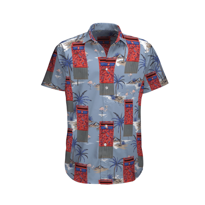 Canada Post Anti-Graffiti Mail Box Hawaiian Shirt