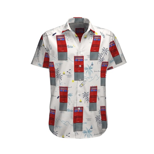 Canada Post Mail Box Hawaiian Shirt