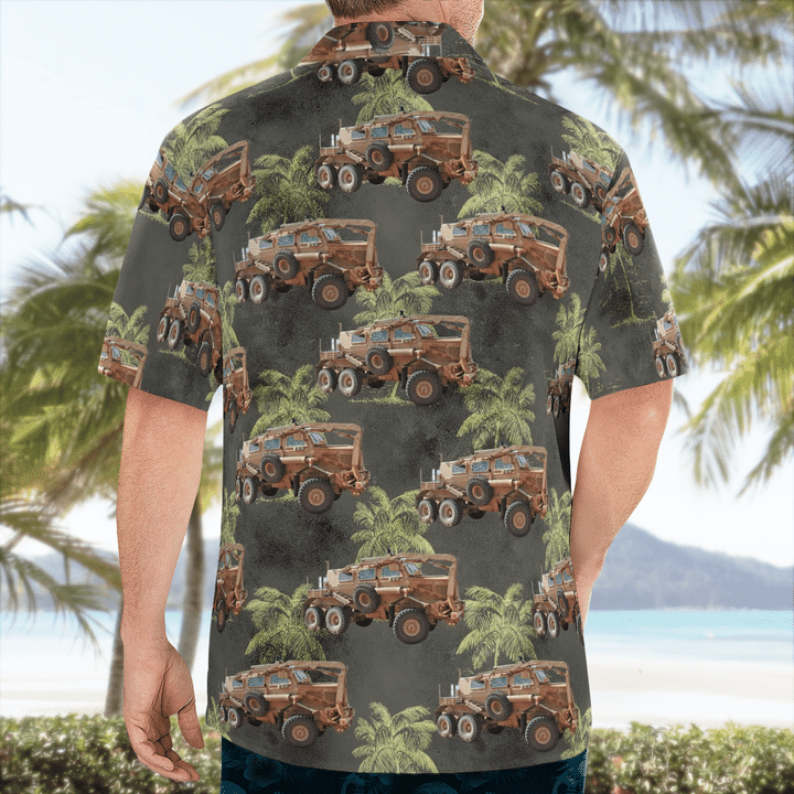 Canadian Army Buffalo Hawaiian Shirt