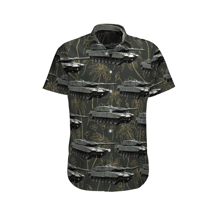 Canadian Army Leopard 2A6M Hawaiian Shirt