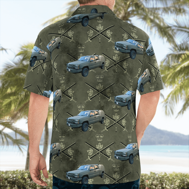 Canadian Army Milcoth Hawaiian Shirt