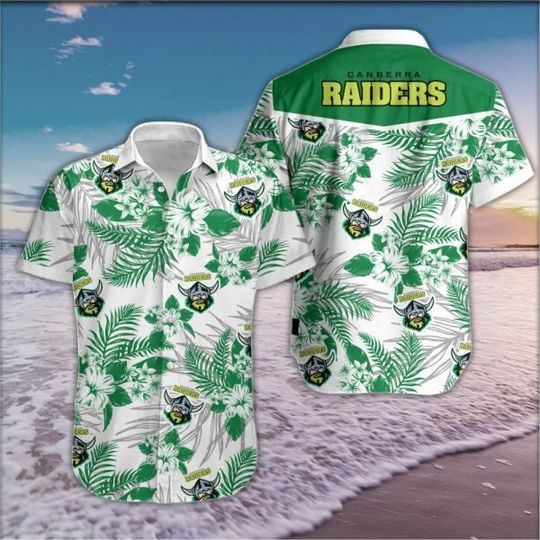 Canberra Raiders Hawaiian Shirt