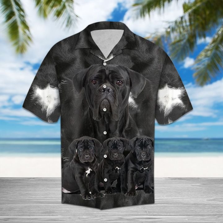 Cane Corso Great Hawaiian Shirt Summer Button Up