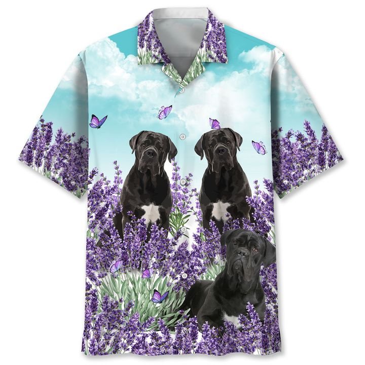 Cane Corso Lavender Hawaii Shirt