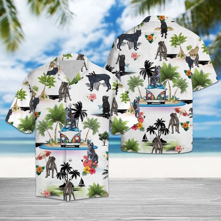 Cane Corso Vacation Hawaiian Shirt Summer Button Up