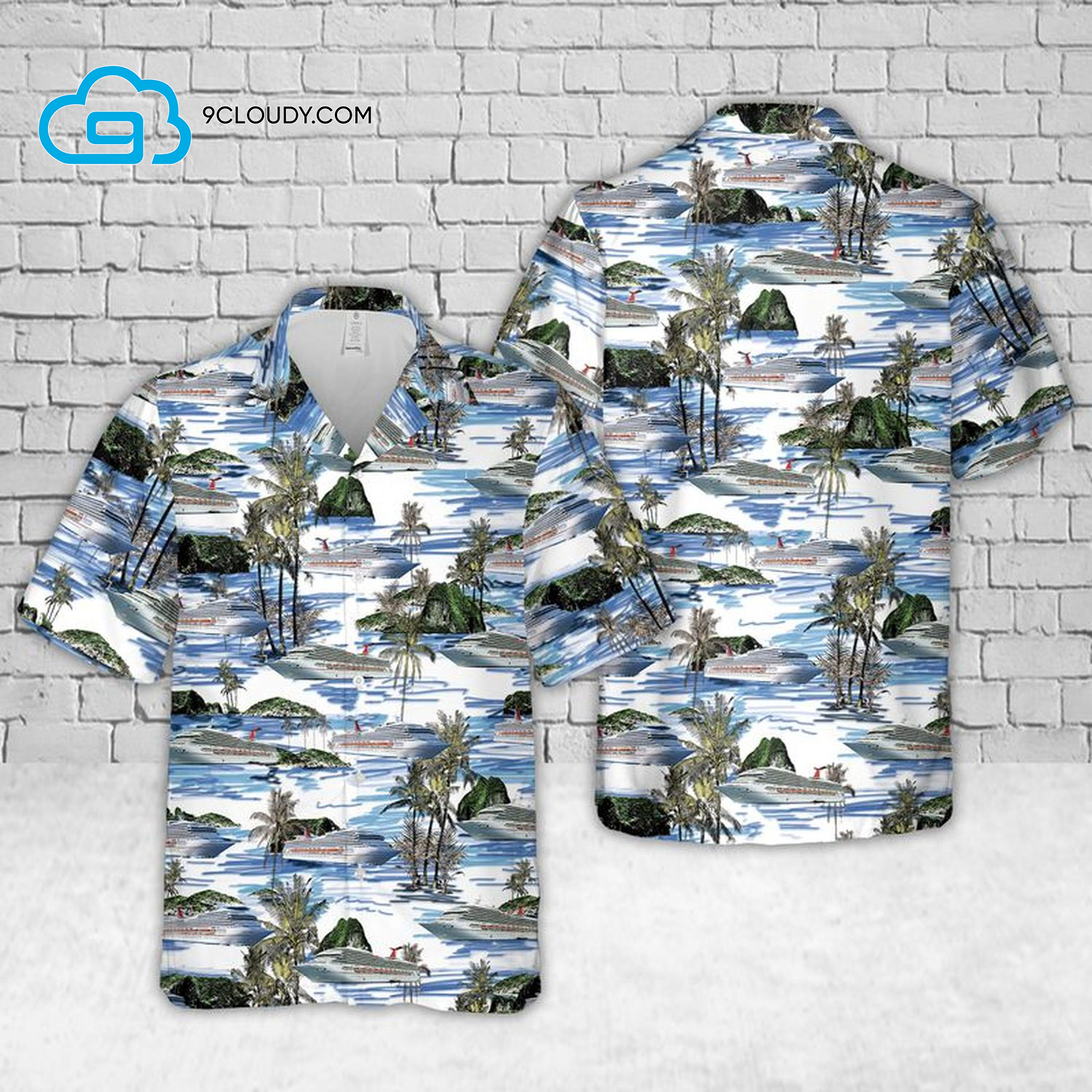 Carnival Sunrise Full Print Hawaiian Shirt