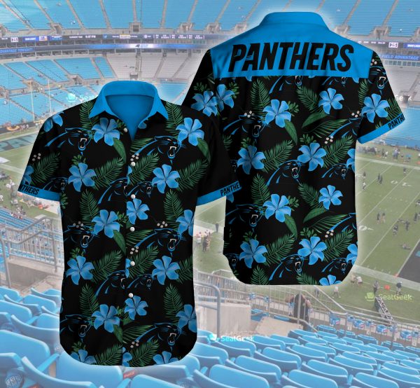 Carolina Panthers 3D Hawaiian Shirt Summer Button Up