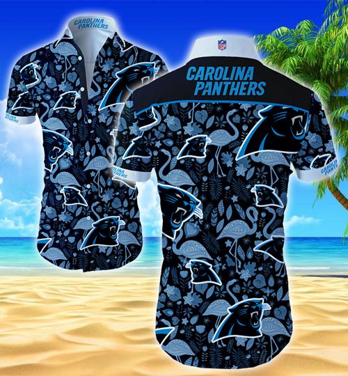 Carolina Panthers Big Hawaiian Shirt Summer Button Up