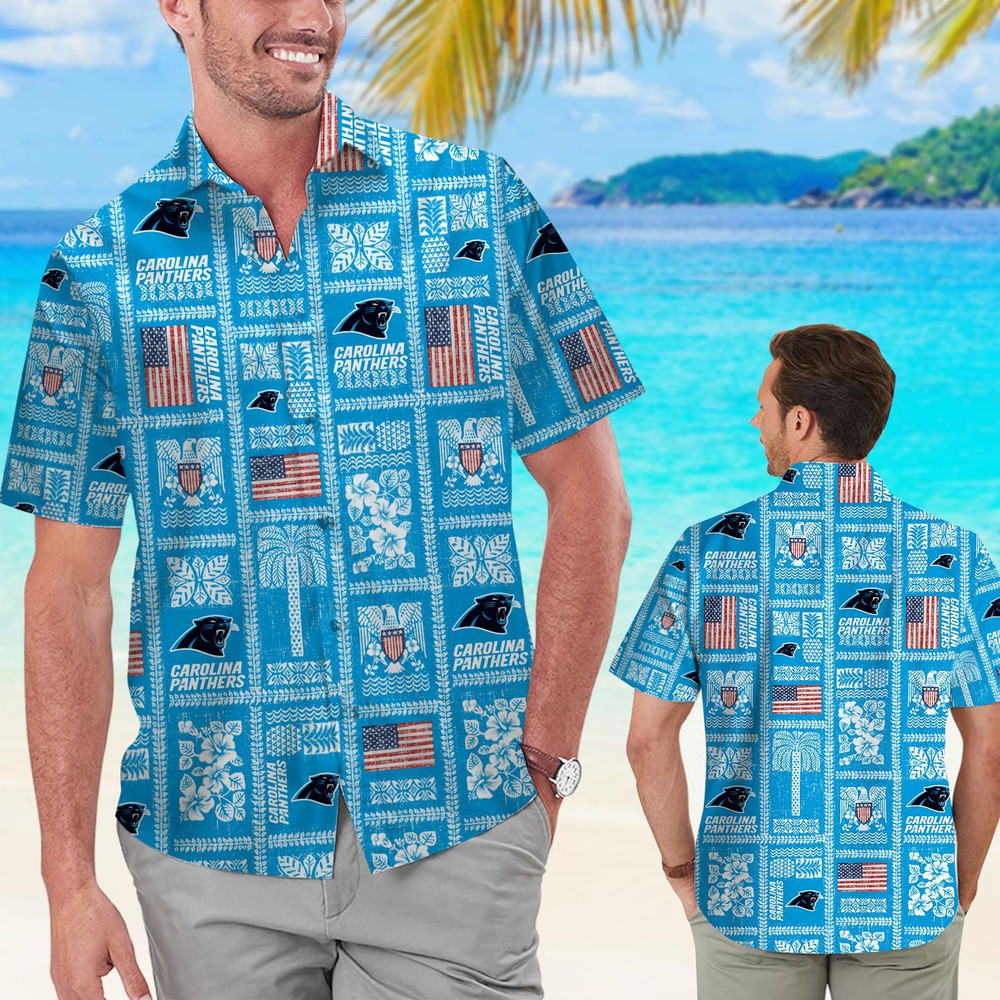 Carolina Panthers Hawaiian Shirt Hot Trendy Summer 2024