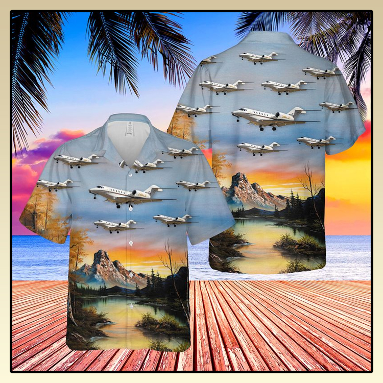 Cessna 750 Citation X Hawaiian Shirt