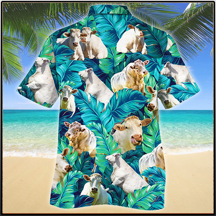 Charolais Cattle Lovers Hawaiian Shirt