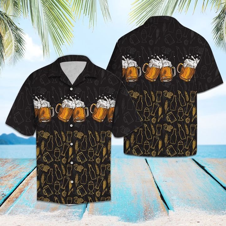 Cheering On Vacation Hawaiian Shirt Summer Button Up