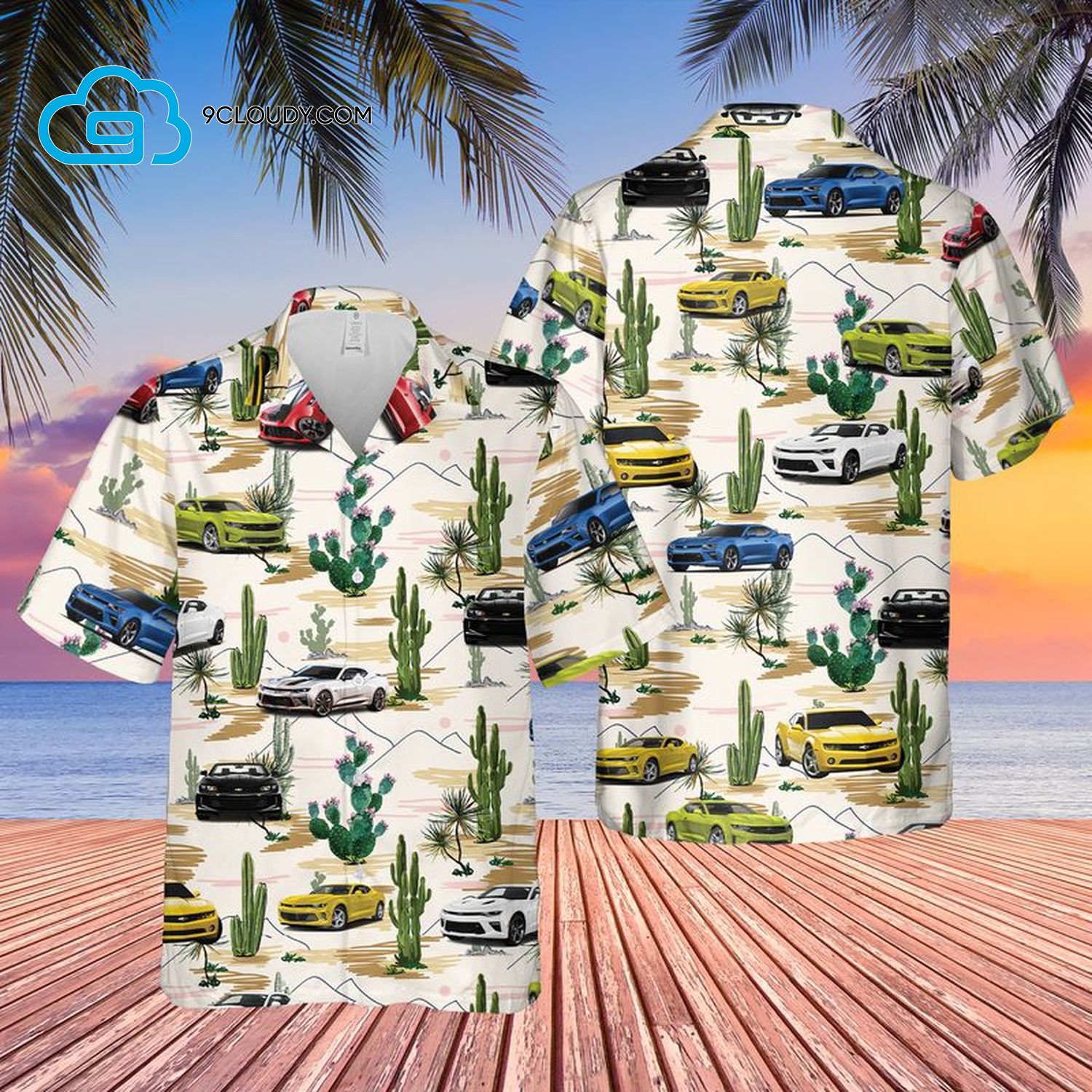 Chevrolet Camaro Full Print Hawaiian Shirt